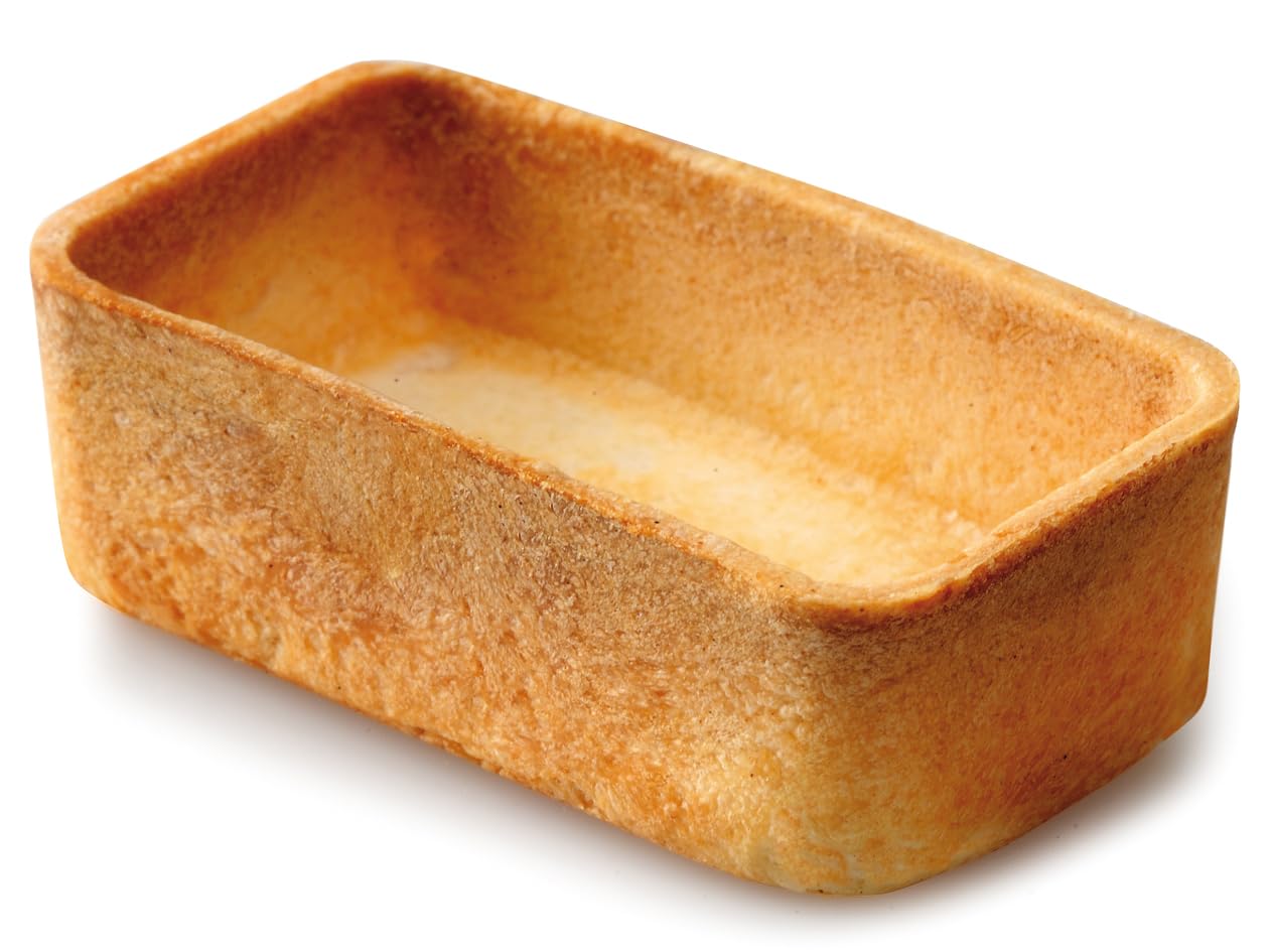 Ole Tapas Spanish-Inspired Mini Bullion Pastry Shells, 1.89" L x 1.02" W x 0.55" H, 240 Pieces - Light, Crispy, Neutral Flavor