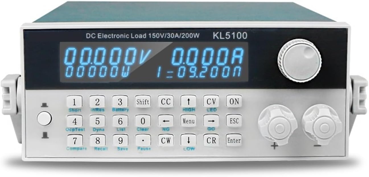 KL5100 KL5101 KL5102 1-150V High Precision Programmable DC Electronic Load Meter 200W / 300W / 400W Battery Test Load Meter(KL5100 150V30A200W)