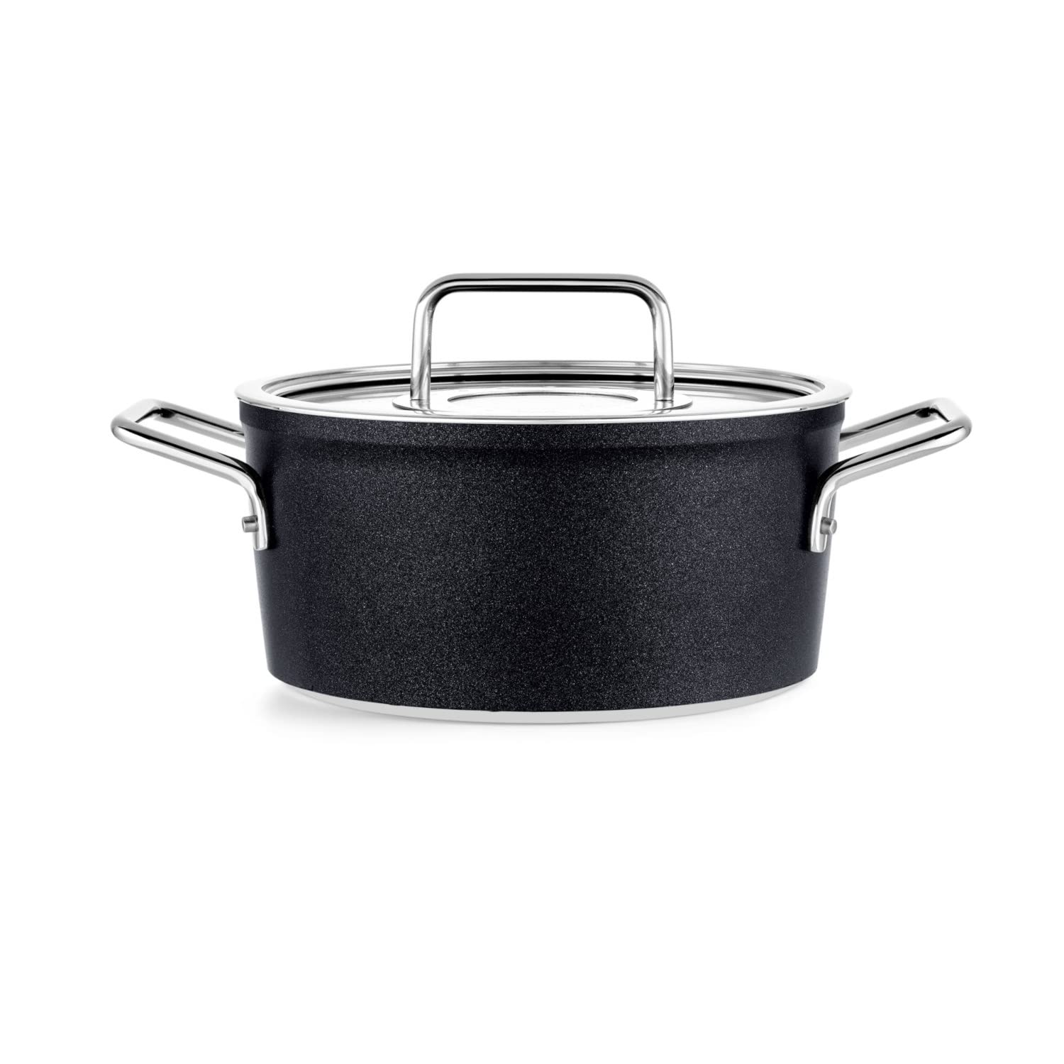 Fissler Adamant/Aluminium-Kochtopf (Ø 20 cm, 2,7L) Töpfe-beschichtet mit Glas-Deckel, antihaftend - Induktion