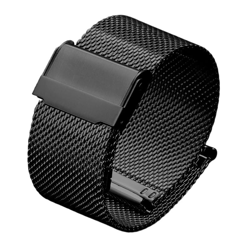 Bracelet de montre universel acier inoxydable maille 18mm 20mm 22mm