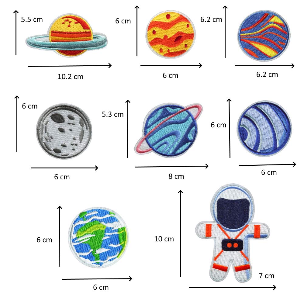 Patch rose brodé voyage spatial Mars Explorer applique thermocollant filles planète exploration de l'espace - France Patch rose brodé voyage spatial Mars Explorer applique thermocollant filles planète exploration de l'espace - France