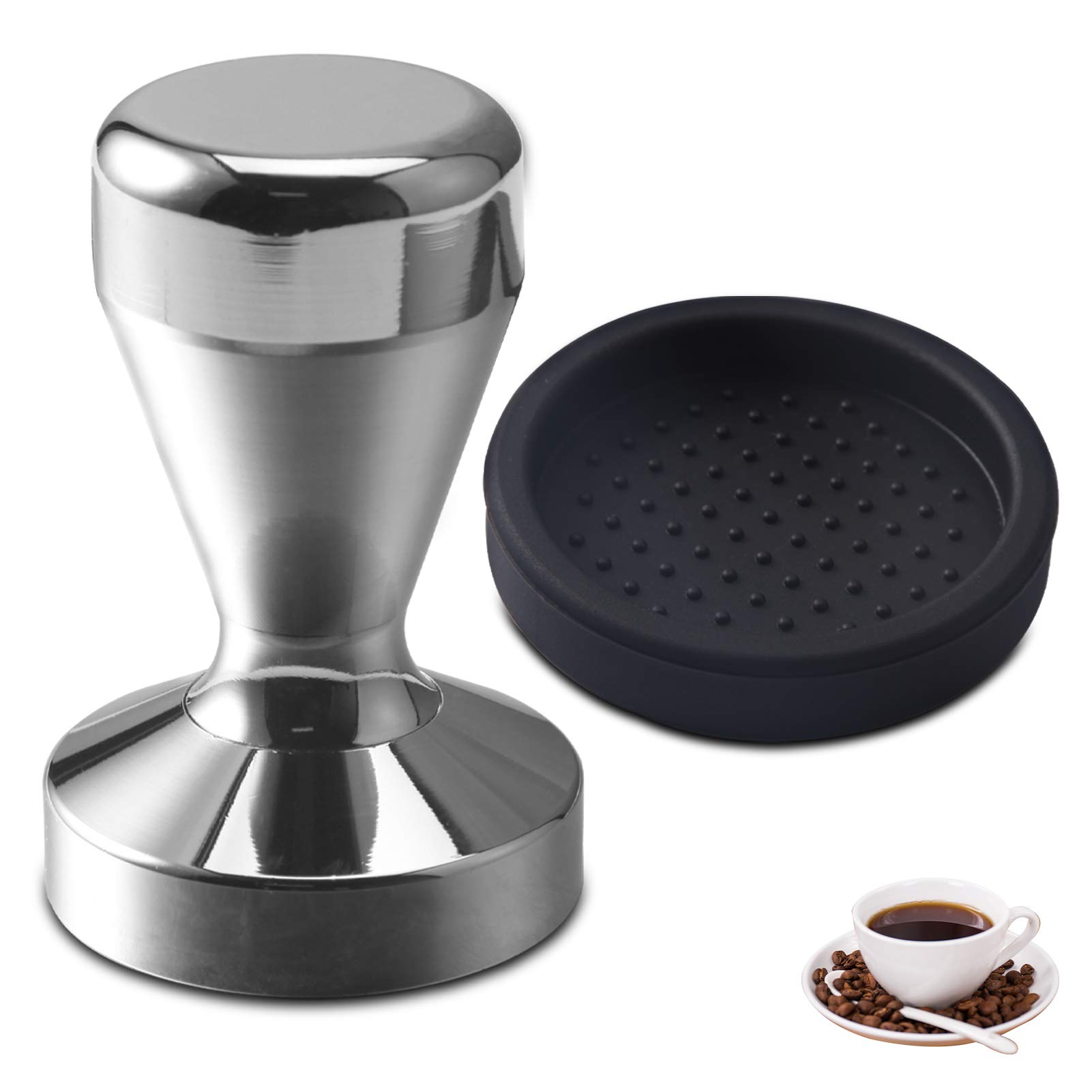 Coffee Tamper 51mm Espresso Coffee Stamp Coffee Press Stainless