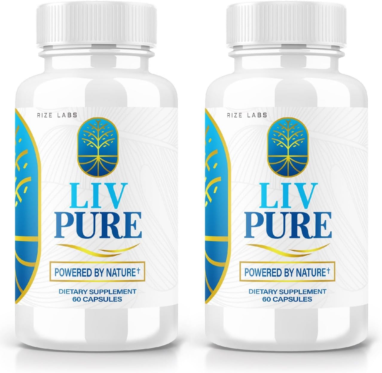LivPure Powered by Nature - Advanced Formula - Pure Support Dietary Supplement for Liver Support, Extra Strength, Vegan, Liver Function Pills (120 Capsules)