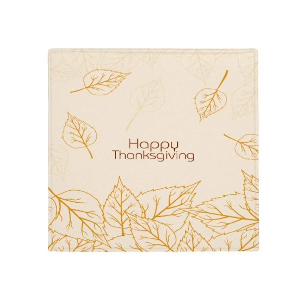 Tapis Thanksgiving cadeau idéal motif feuille pour maison et animaux