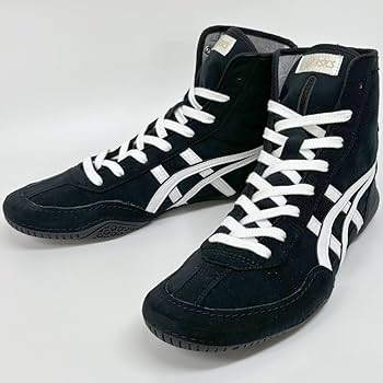 よしさん専用:ASICS ボクシングシューズ ホワイト/ブラック 楽天市場】ボクシングシューズ アシックス（靴）の通販