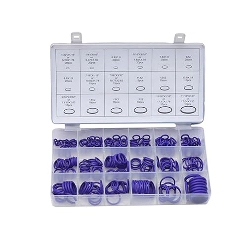 Vaguelly Junta de goma con banda de goma de flúor Junta tórica de goma Junta selladora de juntas Suite Anillo de sellado Anillos de goma Junta de disponible en Yaxa Peru