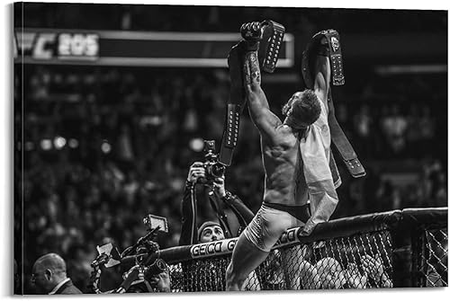 Miniatura 1 de Conor McGregor - Póster para habitación, póster estético e impresiones sobre lienzo, póster artístico para pared, 08 x 12 pulgadas (7.9 x 11.8 in)