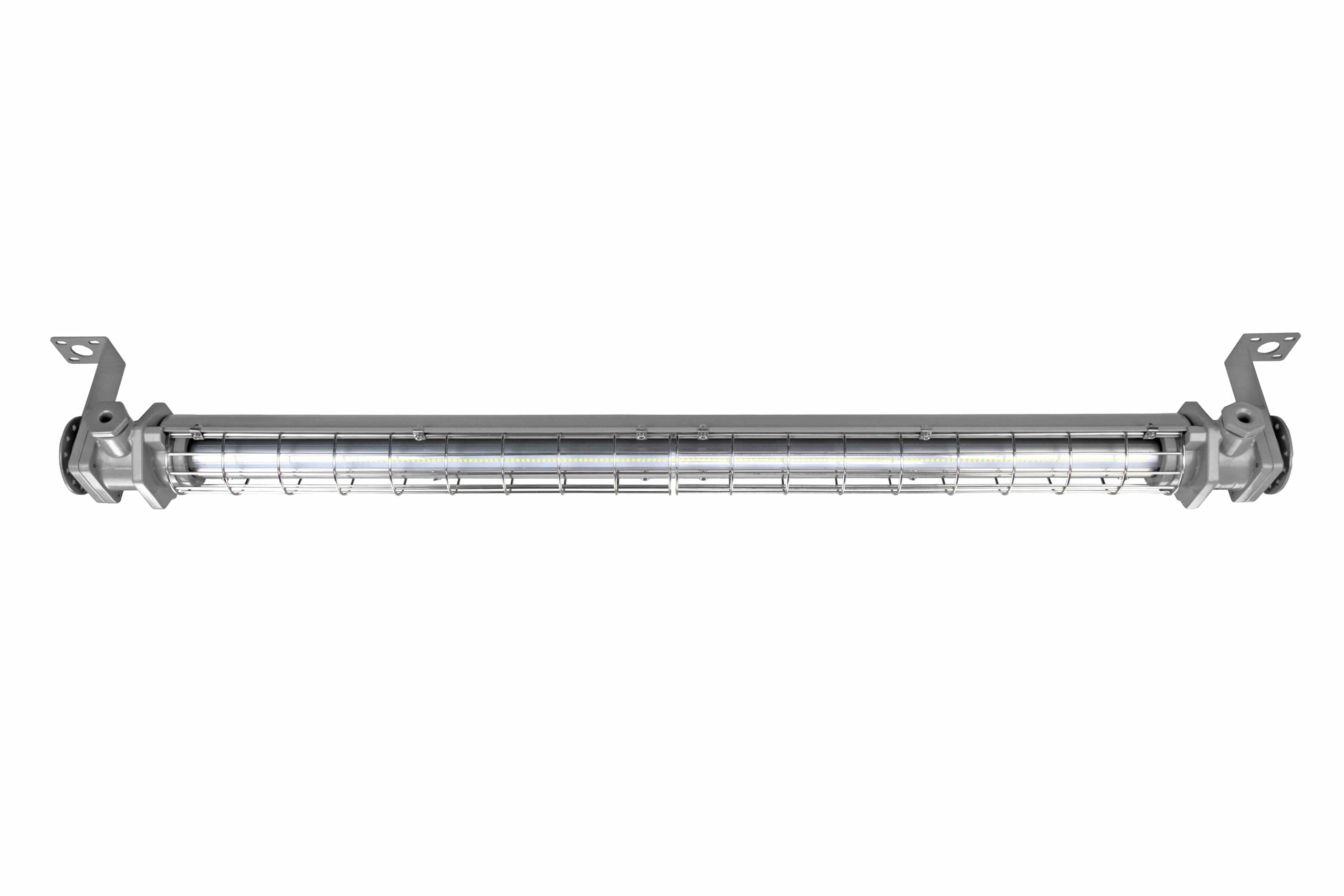 Larson Electronics 80 Watt Explosion Proof Low Profile LED Fixture - 10,800 Lumens - Class 1 and 2 Div 1 and 2 - Surface Mount - 120-277V AC - 5600K