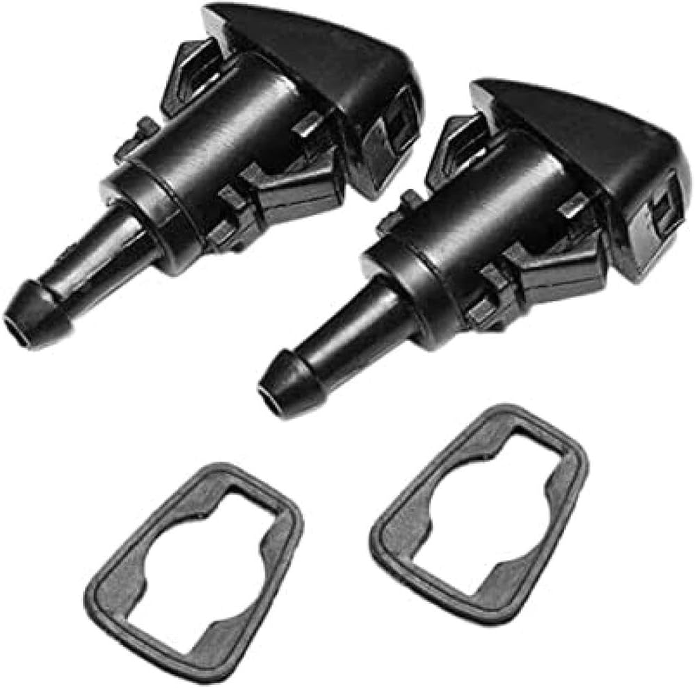 Car Wiper Nozzle 2 pcs Car Windshield Wiper Nozzle for Chrysler PT Cruiser 2006-2010 Front Washer 5113049AA Replacement Parts