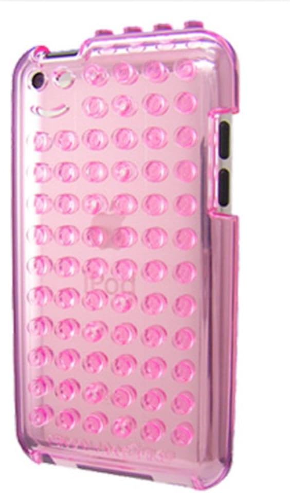 SmallWorks BrickCase for iPod Touch 4G in Transparent Pink