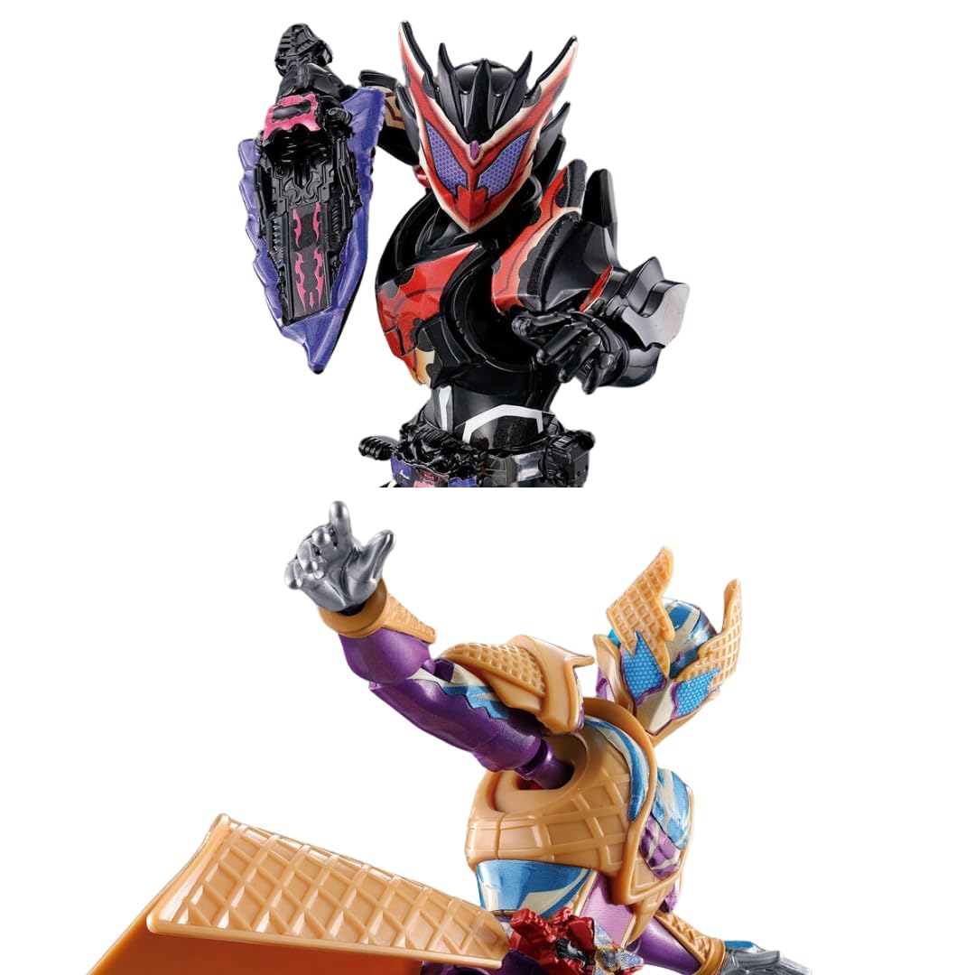 神田様ご依頼品　ソウレイ Amazon | 【4種アソートセット】装動 仮面 ライ ダーガヴ GV3 1, ガヴ