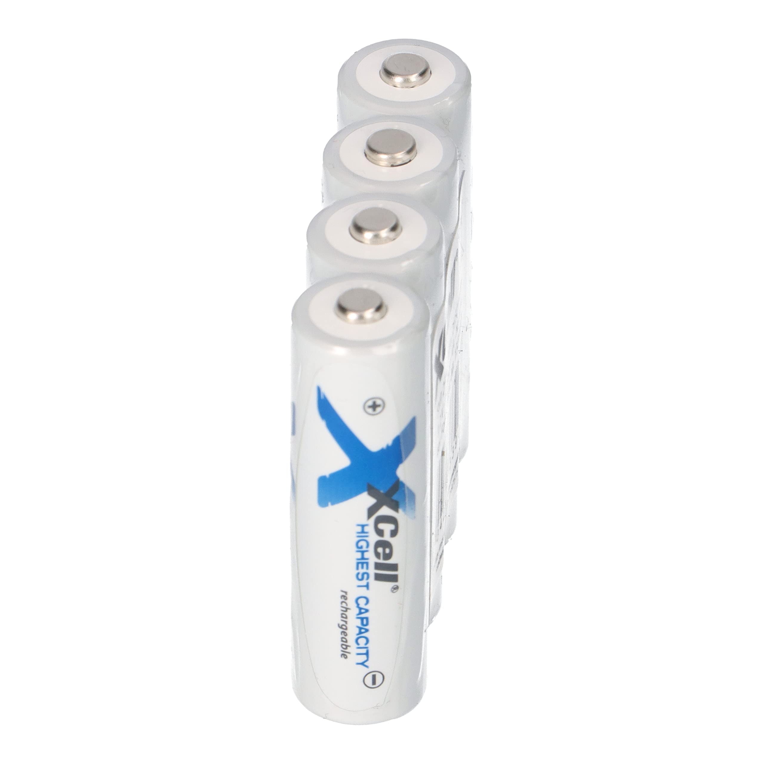 20 pilas tipo 2900 mAh 1,2 V NiMH Mignon AA | pilas recargables de alta capacidad | baja autodescarga | ideal para flash, Wii y Xbox Controller (20 x AA)