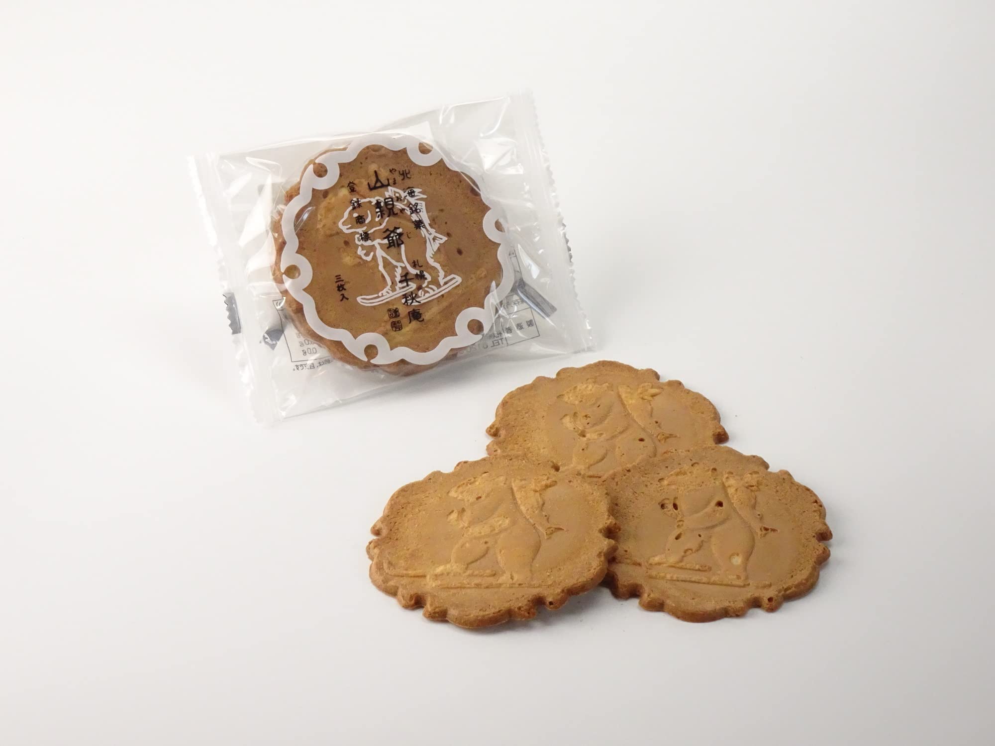 Amazon.co.jp: 【札幌千秋庵】山親爺12枚入(3枚×4袋) : 食品・飲料 