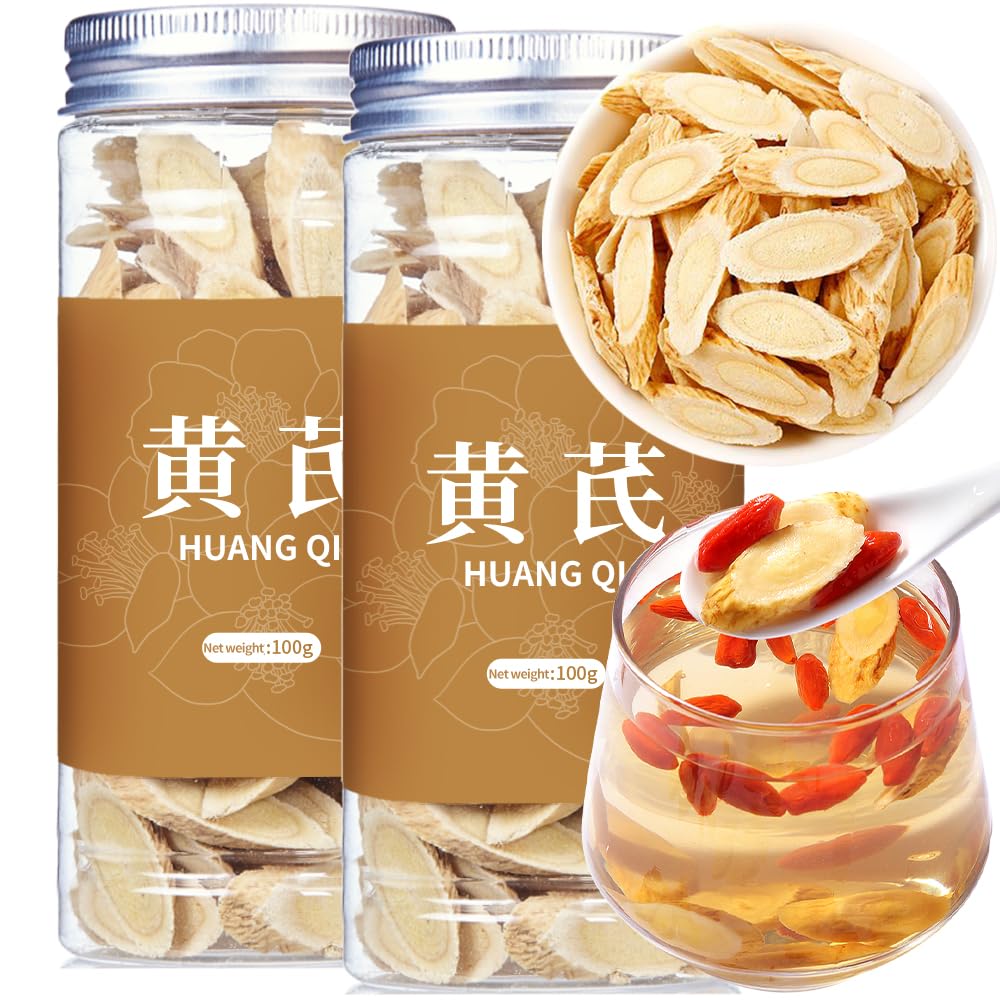 DOZO Astragalus Root Huang Qi Slices Wild Astragali Radix Premium Astragalus Root Sliced Nourishing Food Sulfur-Free 黄芪 正北黄芪 300g/10.5oz