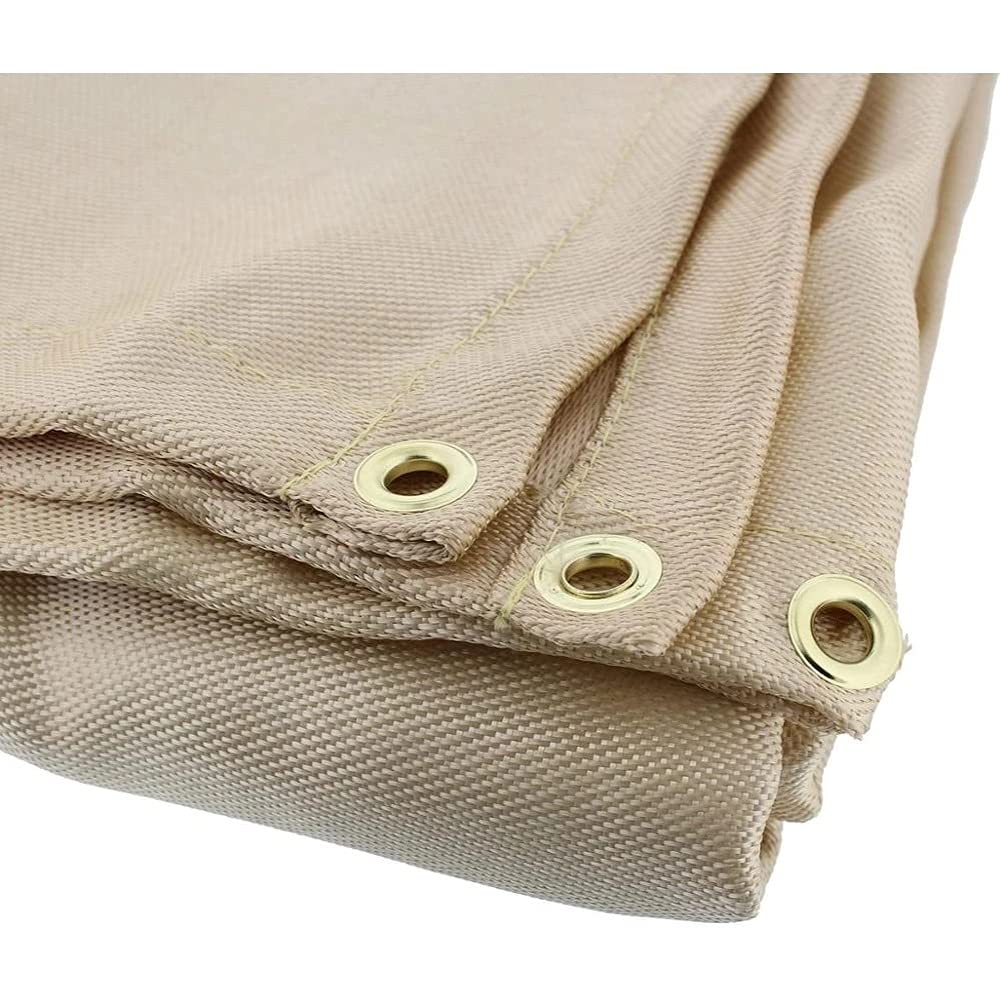 Couverture de soudage Robuste en Fibre de Verre avec œillets for Bouclier