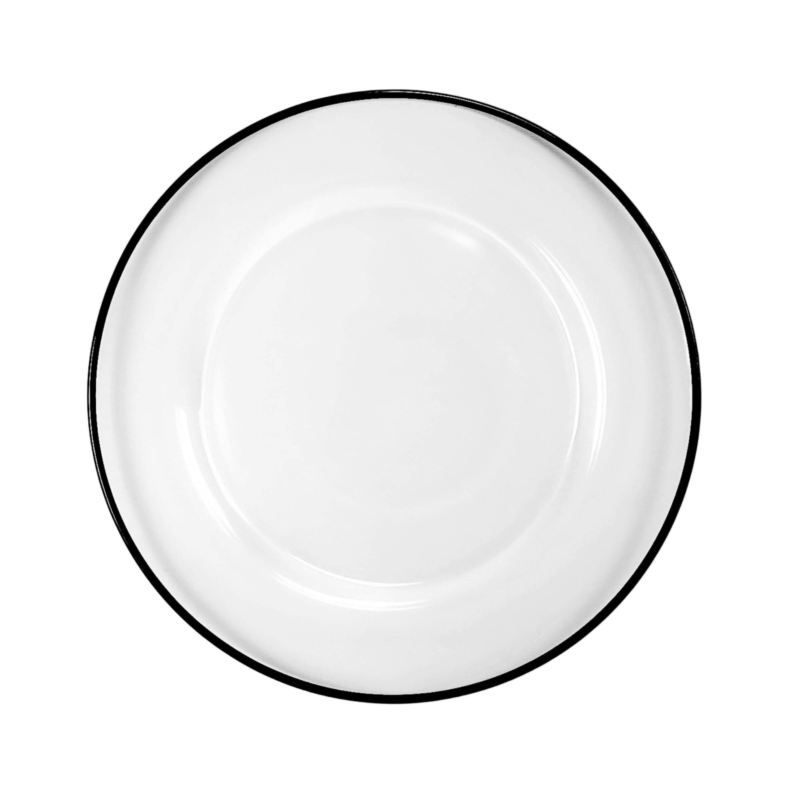 10 Strawberry Street Modena Glass Charger, Set of 4