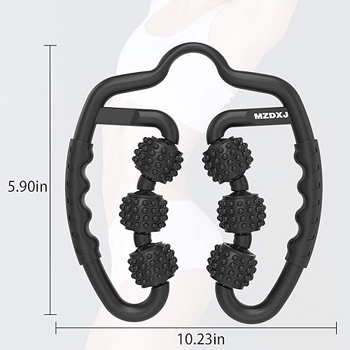 Miniatura 7 de Herramienta de masaje para celulitis, rodillo muscular, masajeador de fascia profunda y removedor de piel con hoyuelos para piernas, muslos y