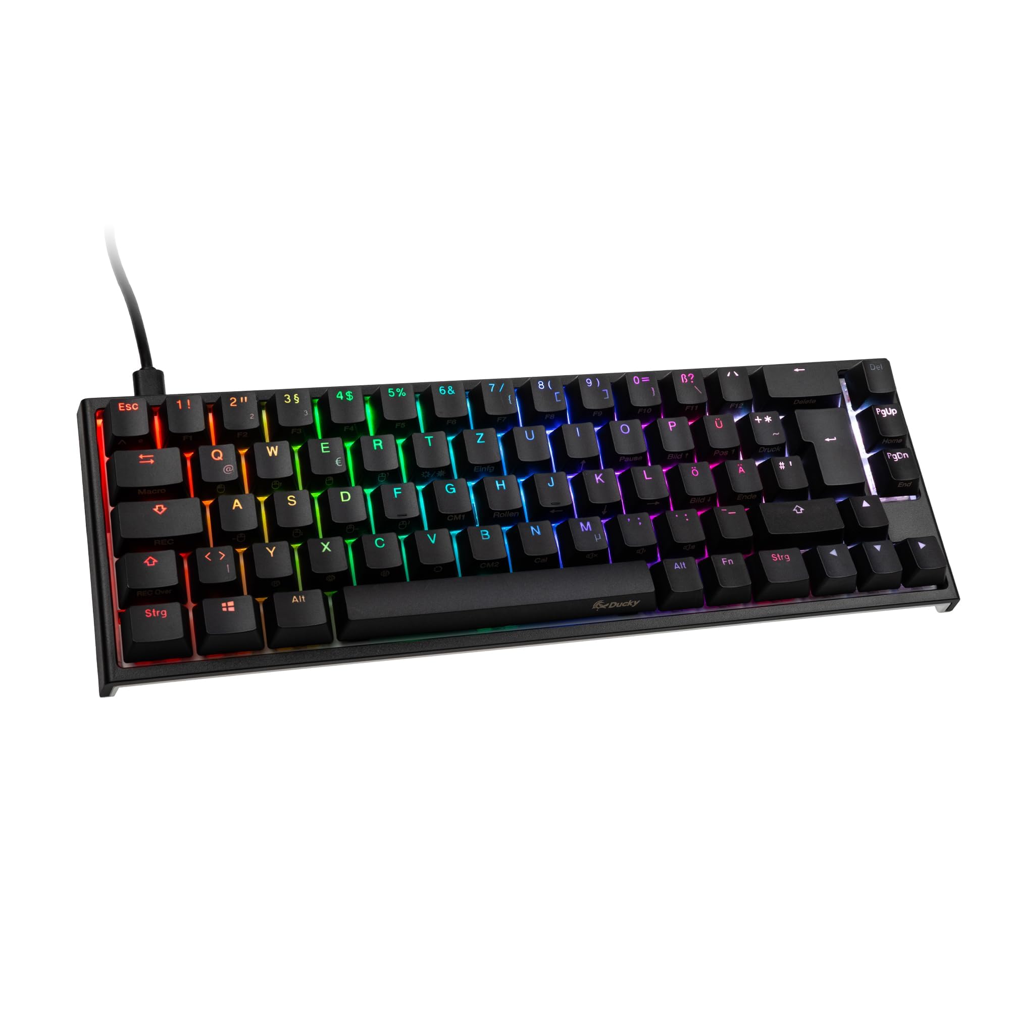 DuckyONE 2 SF Gaming , MX-Brown, RGB LED - Black