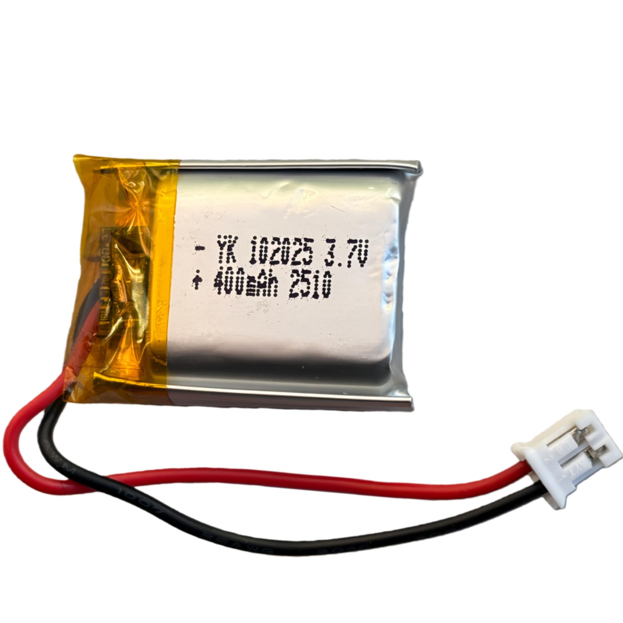 リチウムポリマーバッテリー Amazon | 1Xリチウムポリマー電池 102025 リポバッテリー 3.7V 400mAh
