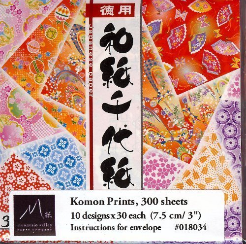 Toyo018034 an economy washi chiyogami 7. 5 cm 300 sheets