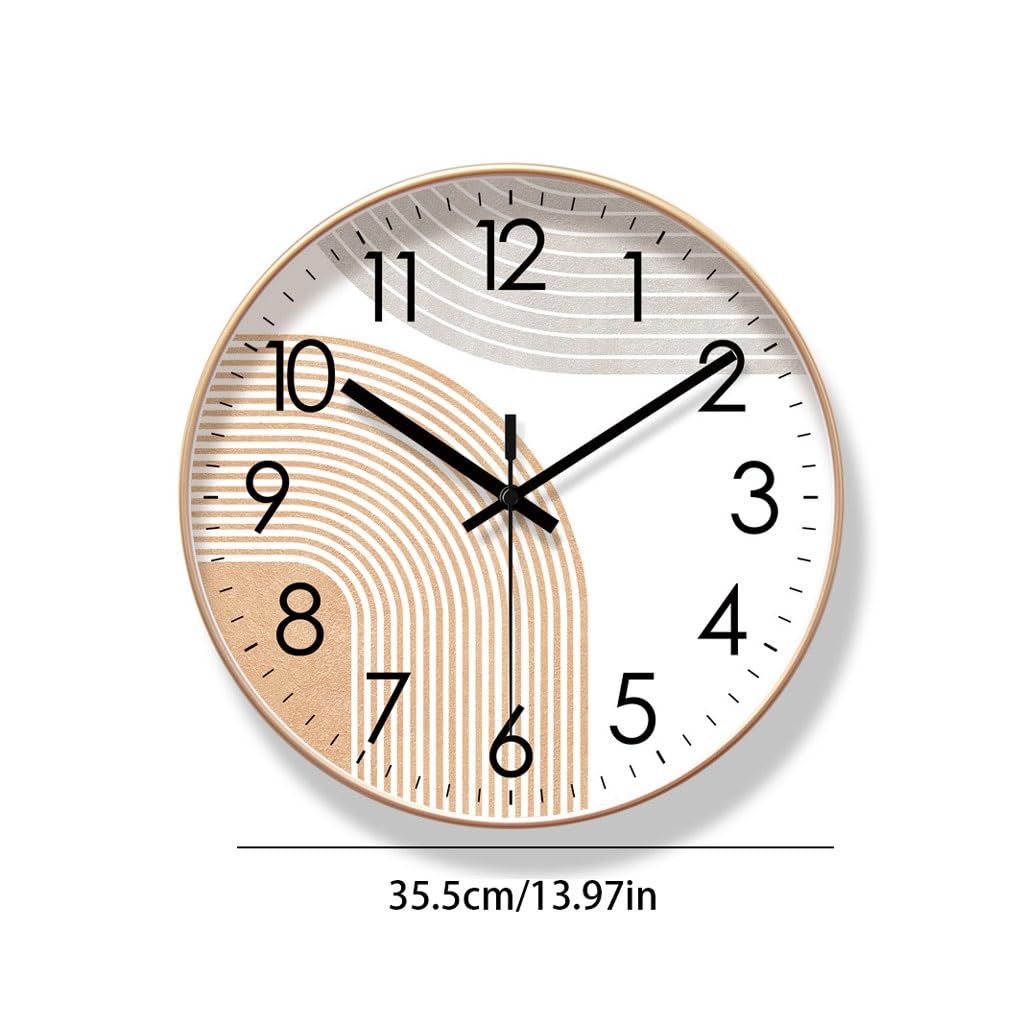 Orologio da parete Orologio da parete Orologio da parete semplice Orologio da soggiorno Orologio da parete Orologio al quarzo silenzioso con secondi di scansione Reloj De Pared(A)