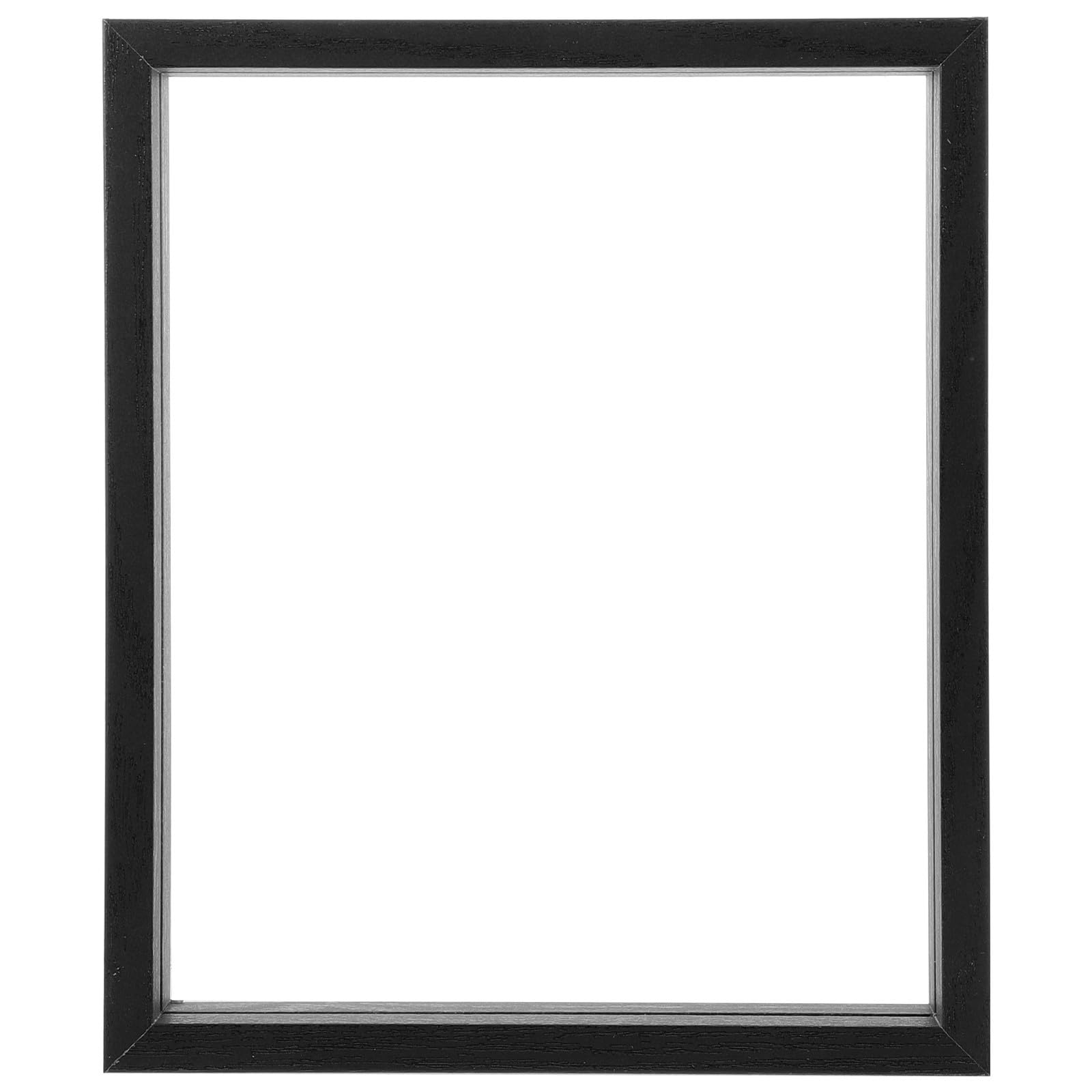 Tofficu Marco de Fotos Doble Cara de Vidrio y Madera de 10 Pulgadas Hojas Secas y Plantas, Protector para Fotos, Adecuado para Cumpleaños y Sala de Estar