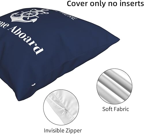 Vista 36 de Almohada lumbar de ancla náutica personalizada Funda de almohada de barco náutica Funda de almohada náutica Regalo de barco náutico, almohada