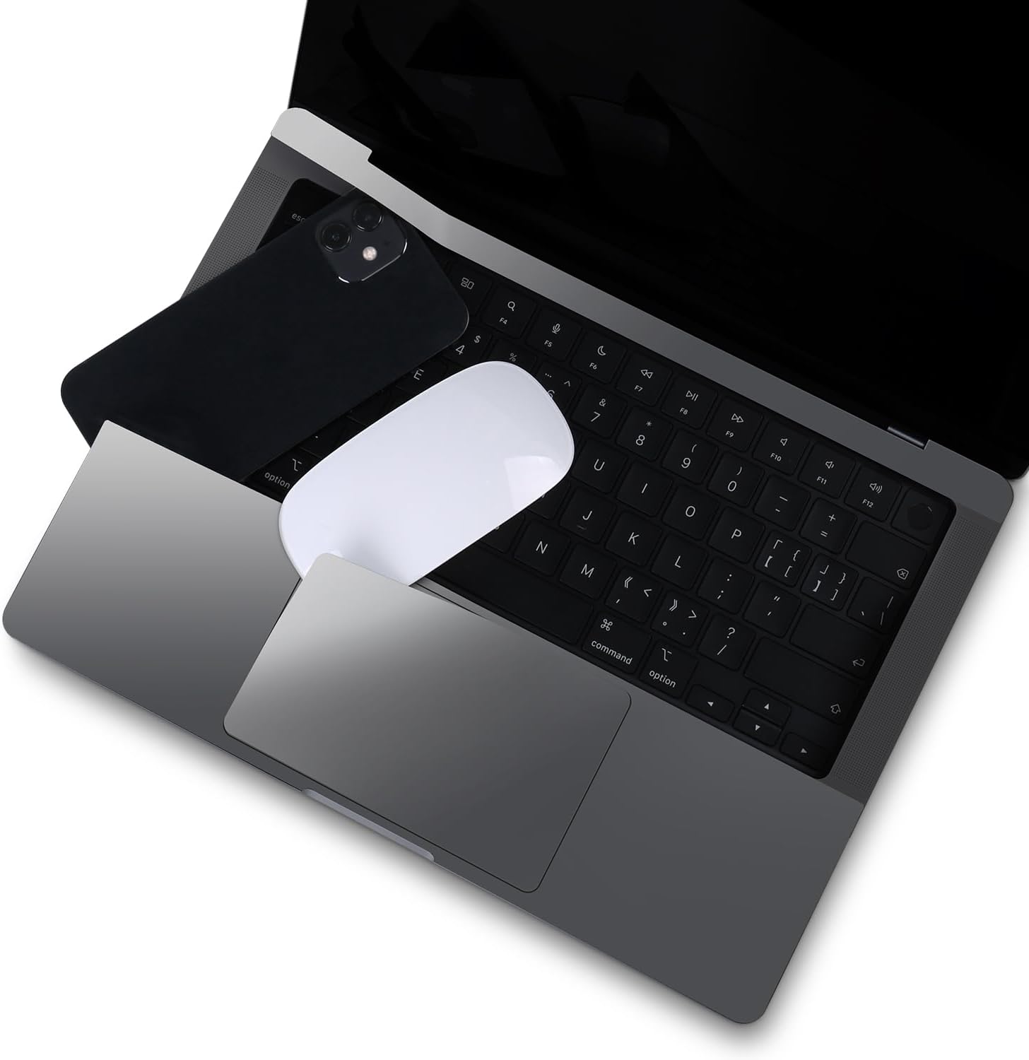 in 1 3M ビニール フルサイズ ボディスキン パームレスト ステッカー 2021~2025+ MacBook Pro 14 【ヘブンバーンズレッド】
