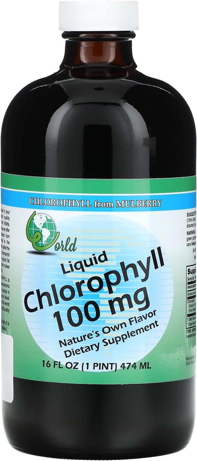 Liquid Chlorophyll from Mulberry,100mg,16oz