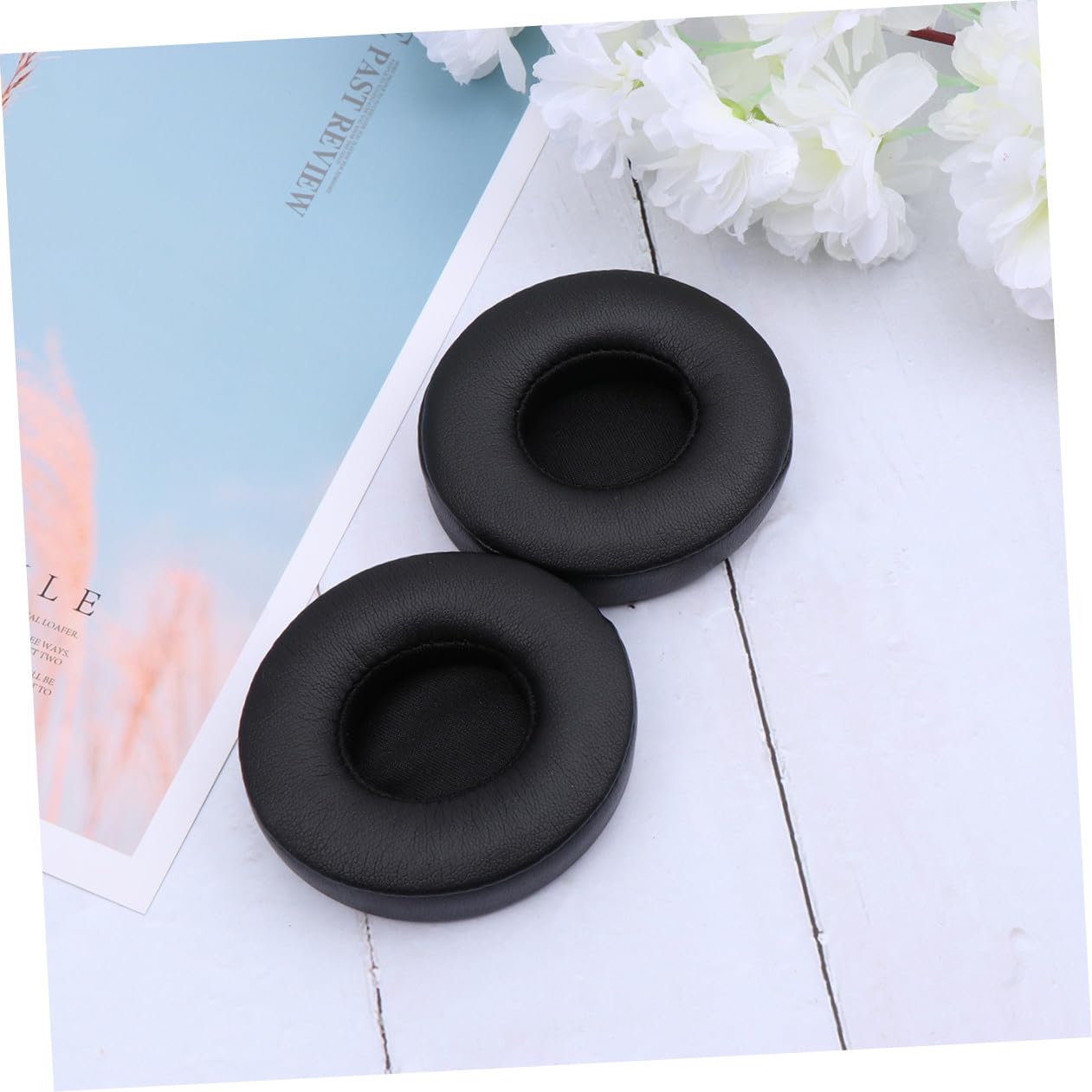 Hemobllo 6pezzi Cuscinetti Sostitutivi Per Cuffie Comfort e Isolamento Acustico Compatibile Con Nero