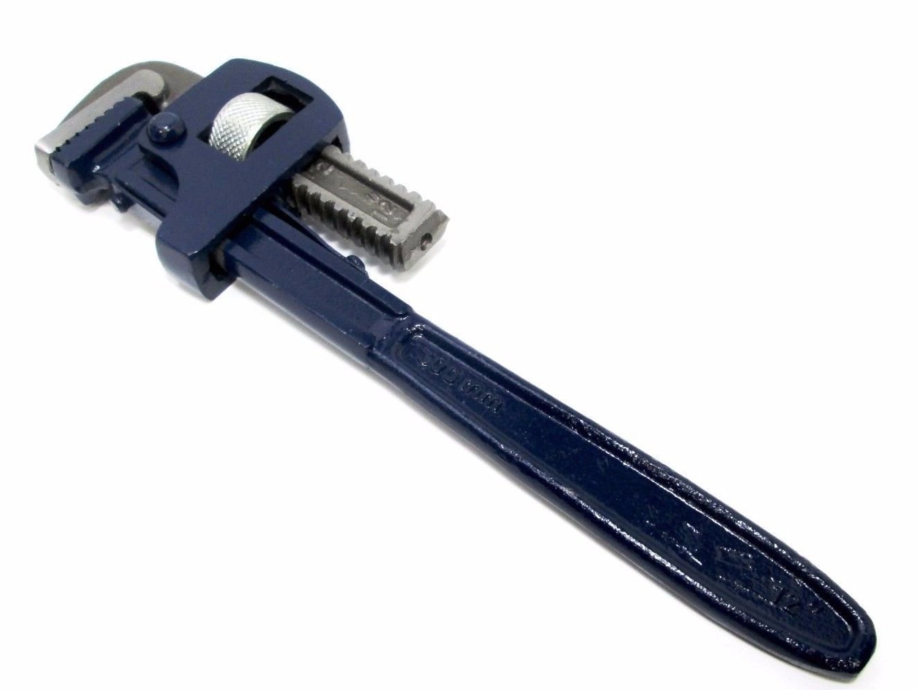 Toolzone Black 12" (300Mm) Stilsons/Pipe/Monkey Wrench Plumbers Adjustable Wrenches Sp063