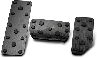 reposapiés de coche Pedales de coche para Subaru para Crosstrek XV, color negro, automáticos, con reposapiés y freno gas