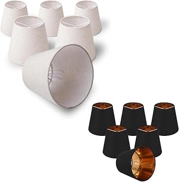Small Lamp Shade Clip on Bulb for Candelabra Bulbs
