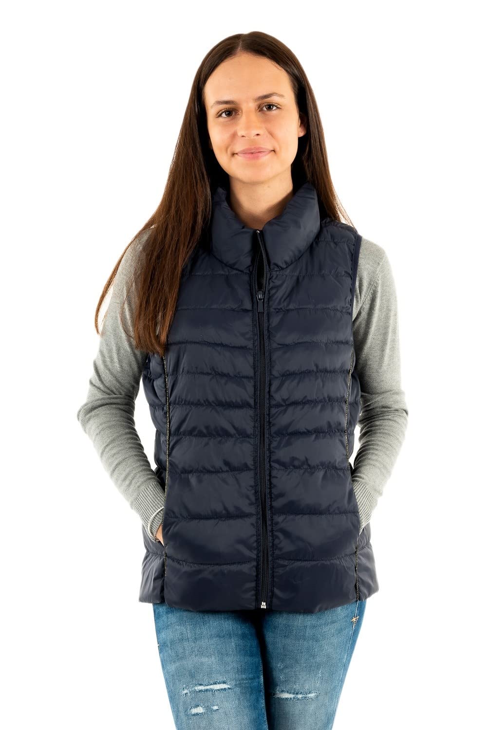 ONLY Onlnewclaire Quilted Waistcoat Otw Noos Manteau Femme