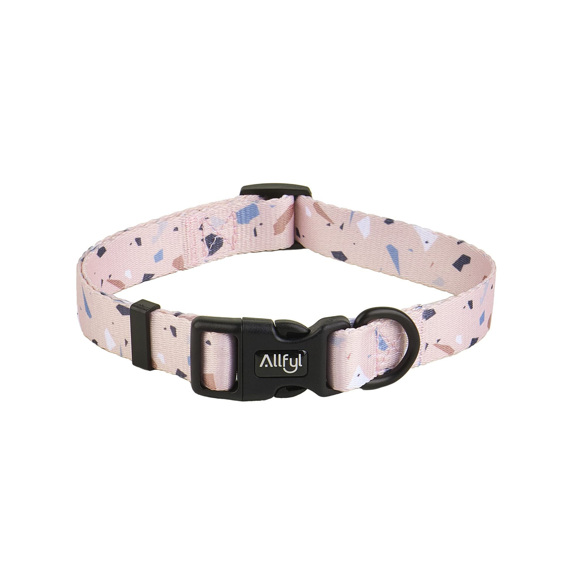 Dog Collar Adjustable Summer Flower Dog Collars with Safety Buckle Soft Comfortable Pet Collar for Small Medium Large Dogs