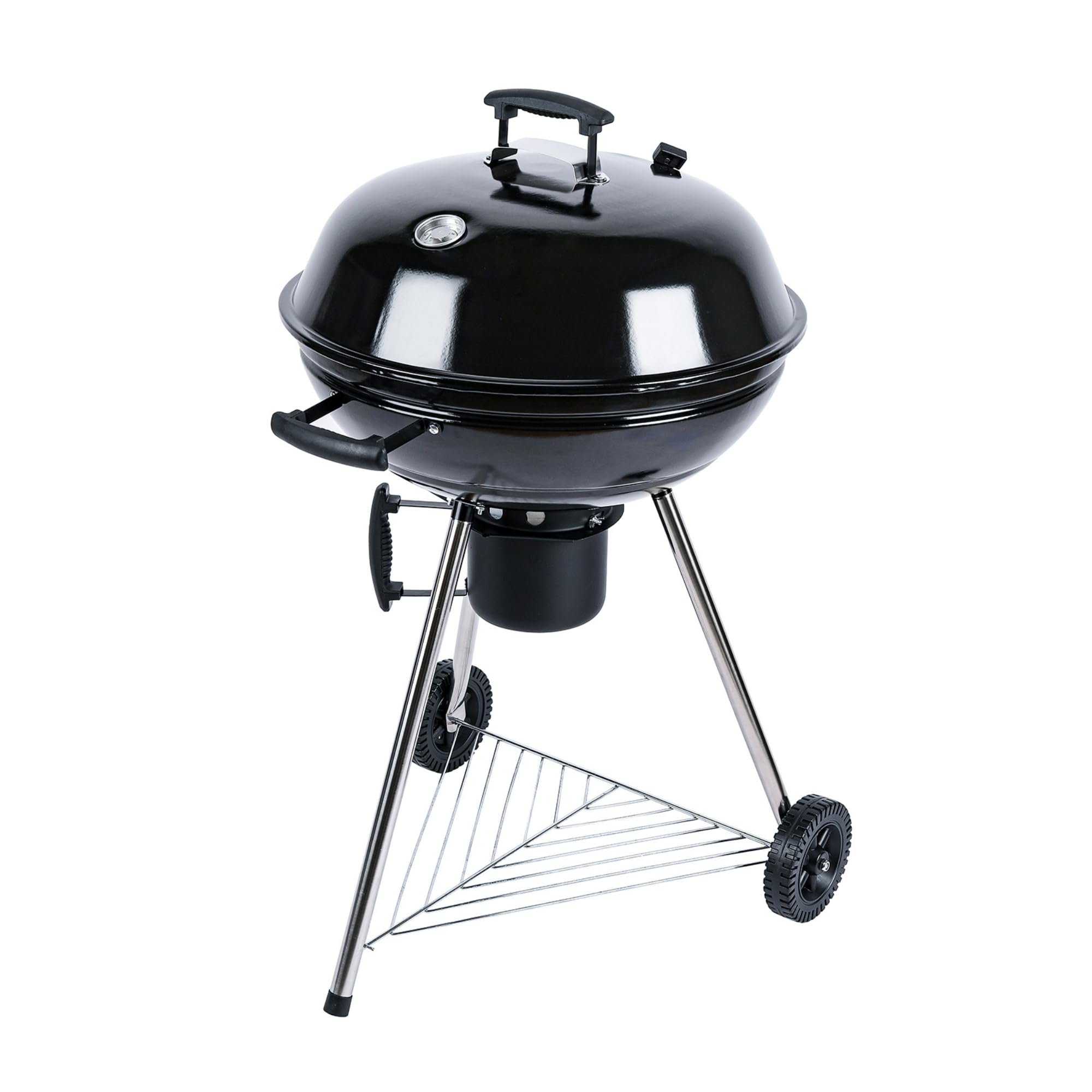 CosmoGrill Noir Kettle BBQ, Black