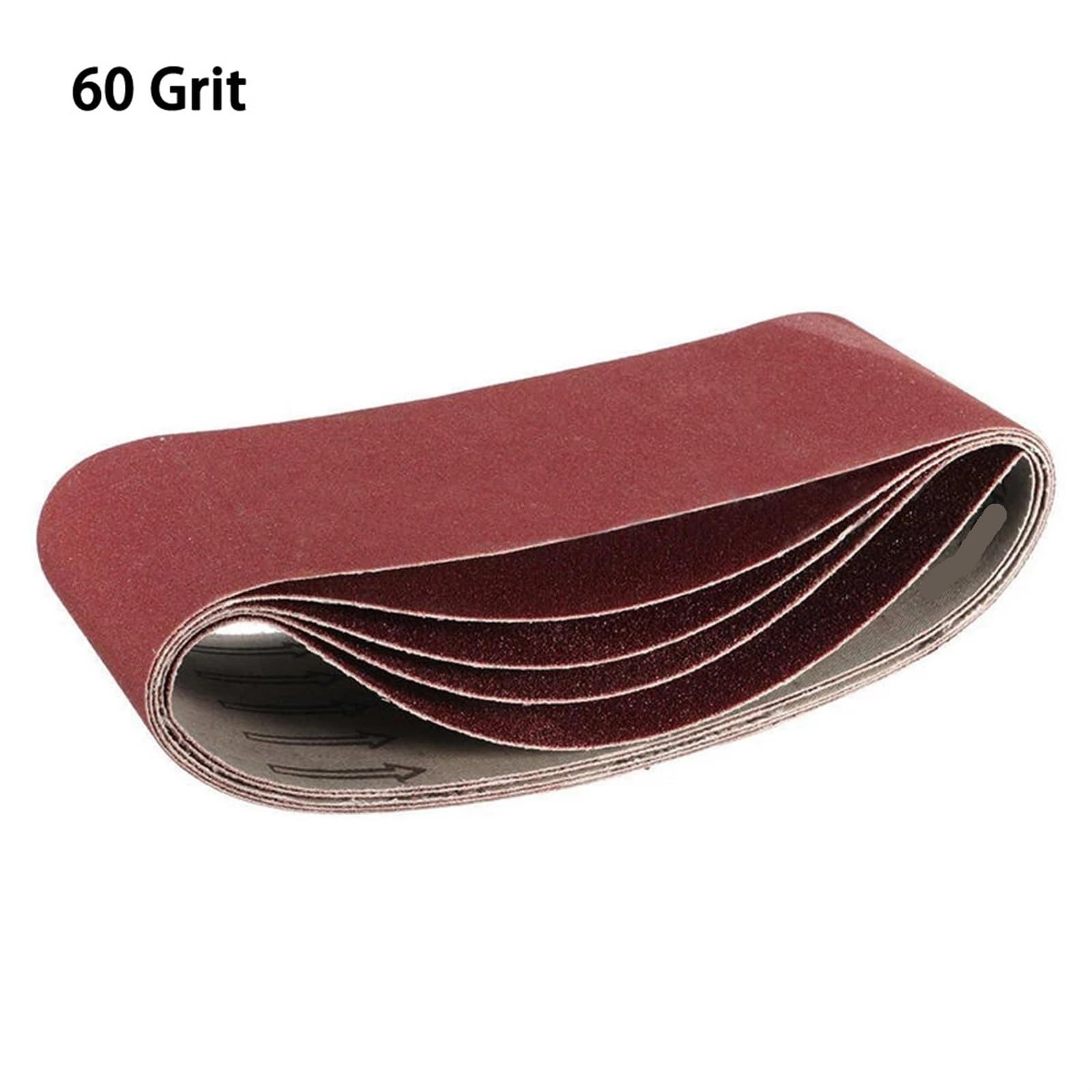 Szlifierka taśmowa pasy szlifierskie 5 sztuk 75x457mm 60/80/120/240 Grit narzędzia ścierne do obróbki drewna akcesoria do szlifierek(60 Grit)