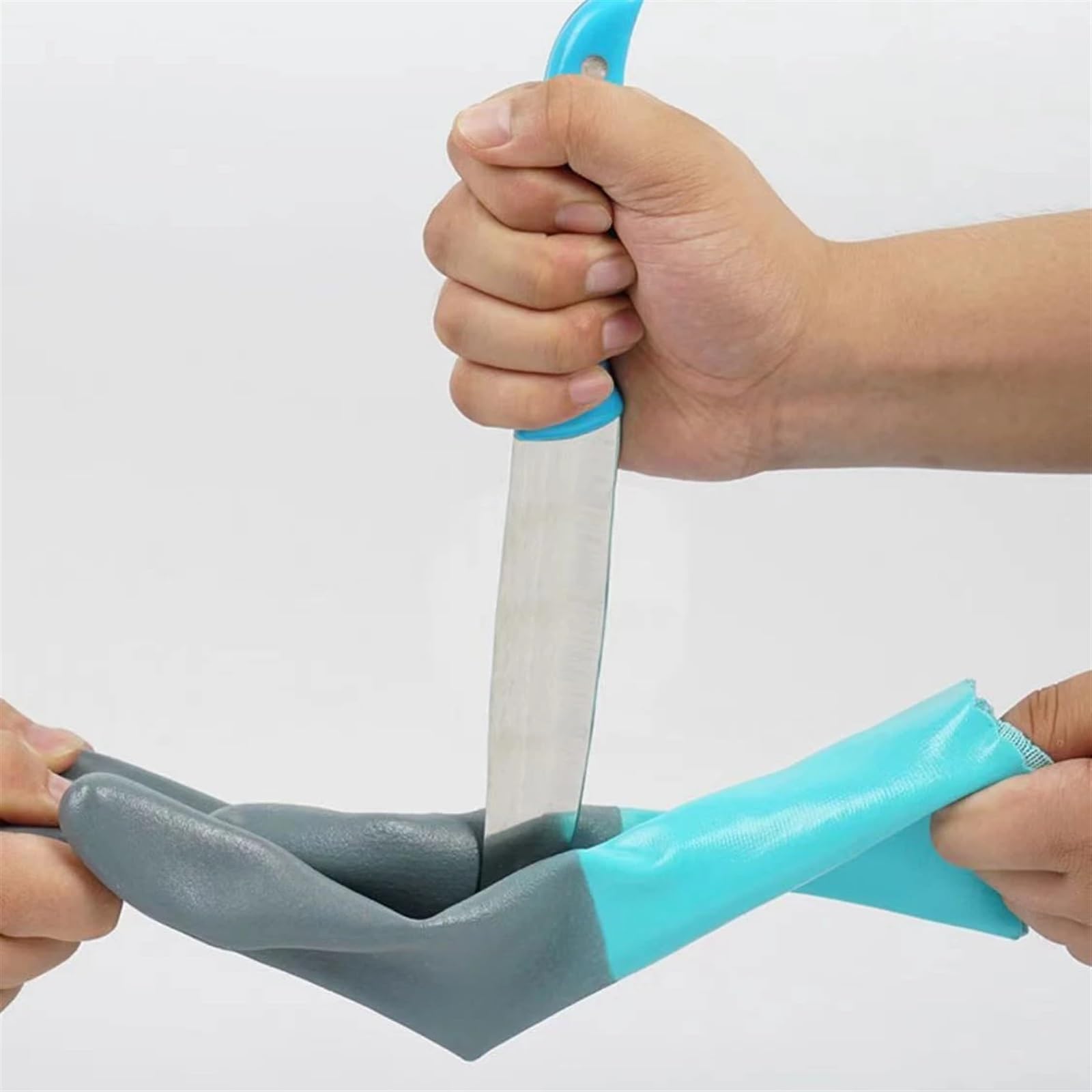 Guanti Per Lavare I Piatti 2 paia di guanti da lavoro di sicurezza riutilizzabili e resistenti, protezione del lavoro, resistenti all'usura, antiscivolo e antitaglio, guanti di pulizia in gomma