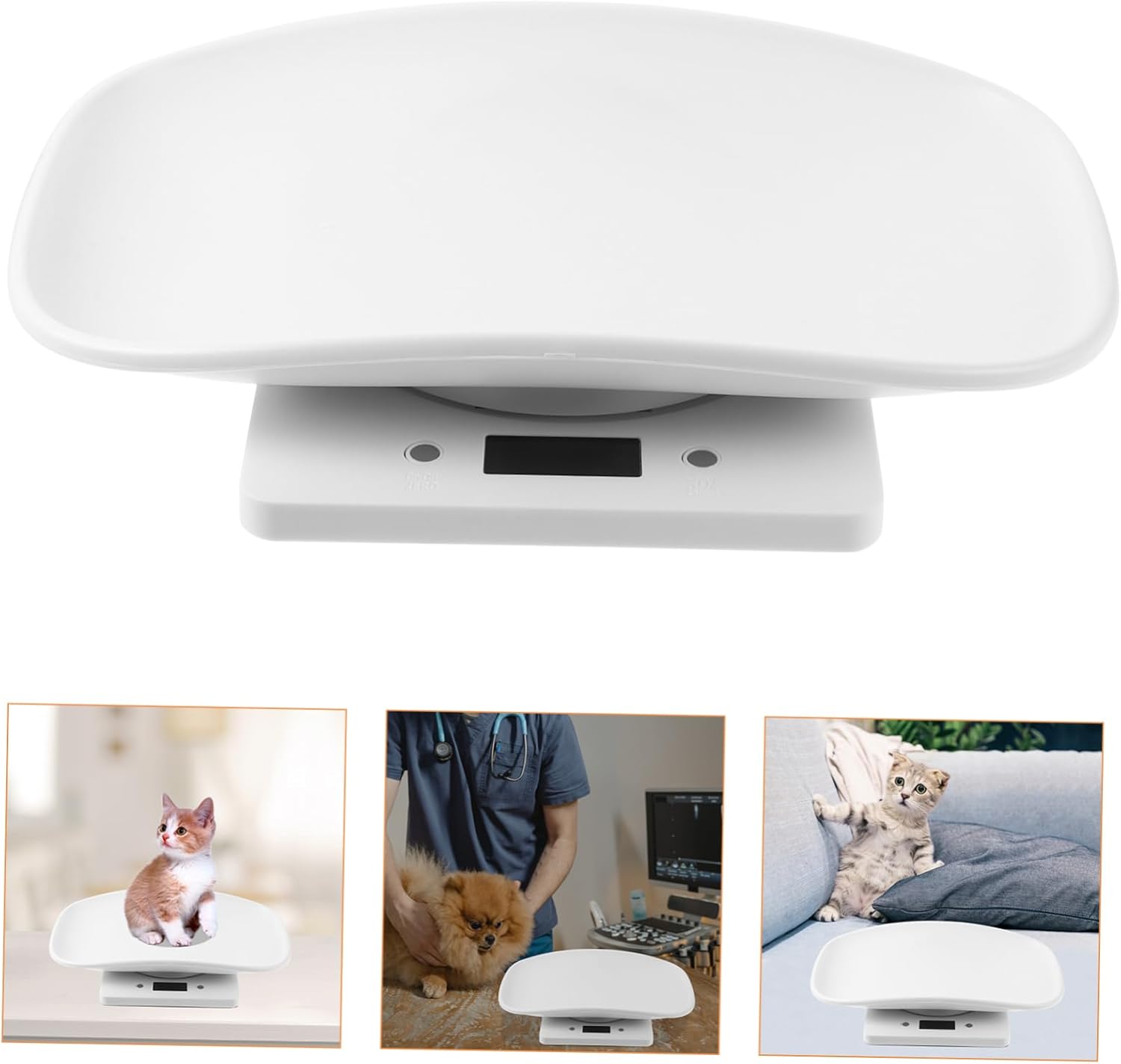 VANZACK Professional Multi-use Led Scale Pet Weight Measure Tool Digital Pet Scale Weighting Supplies