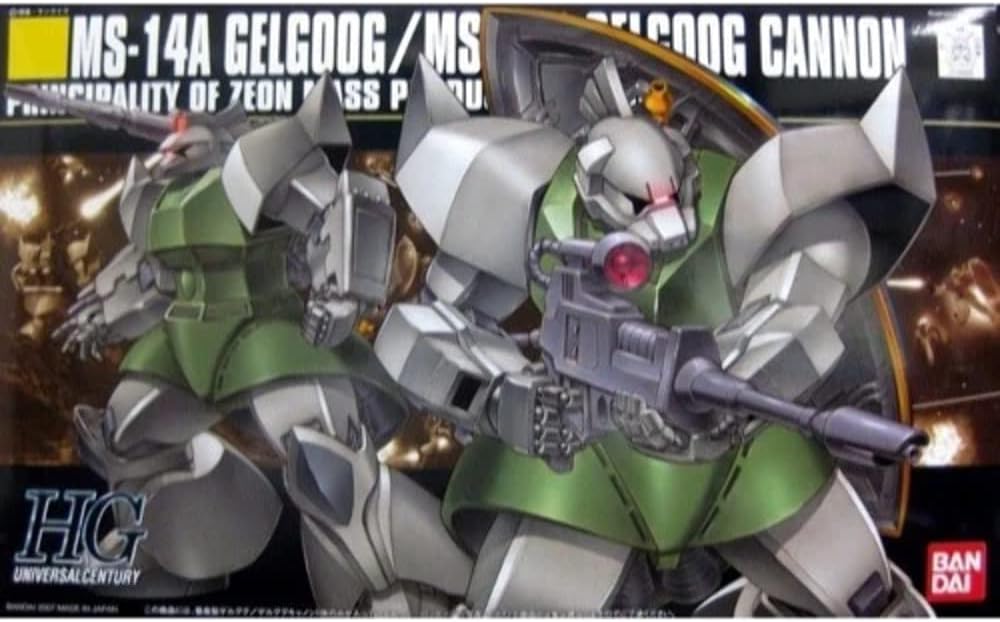 Bandai Hobby - Maquette Gundam - 045 Gelgoog Jager Gunpla HG 1/144 13cm - 4573102609557 Bandai Hobby - Maquette Gundam - 045 Gelgoog Jager Gunpla HG 1/144 13cm - 4573102609557