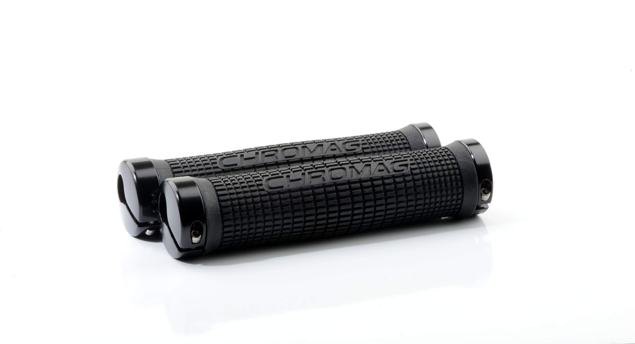 Amazon.co.jp: Chromag Grip Squarewave Blk/Blk by Chromag