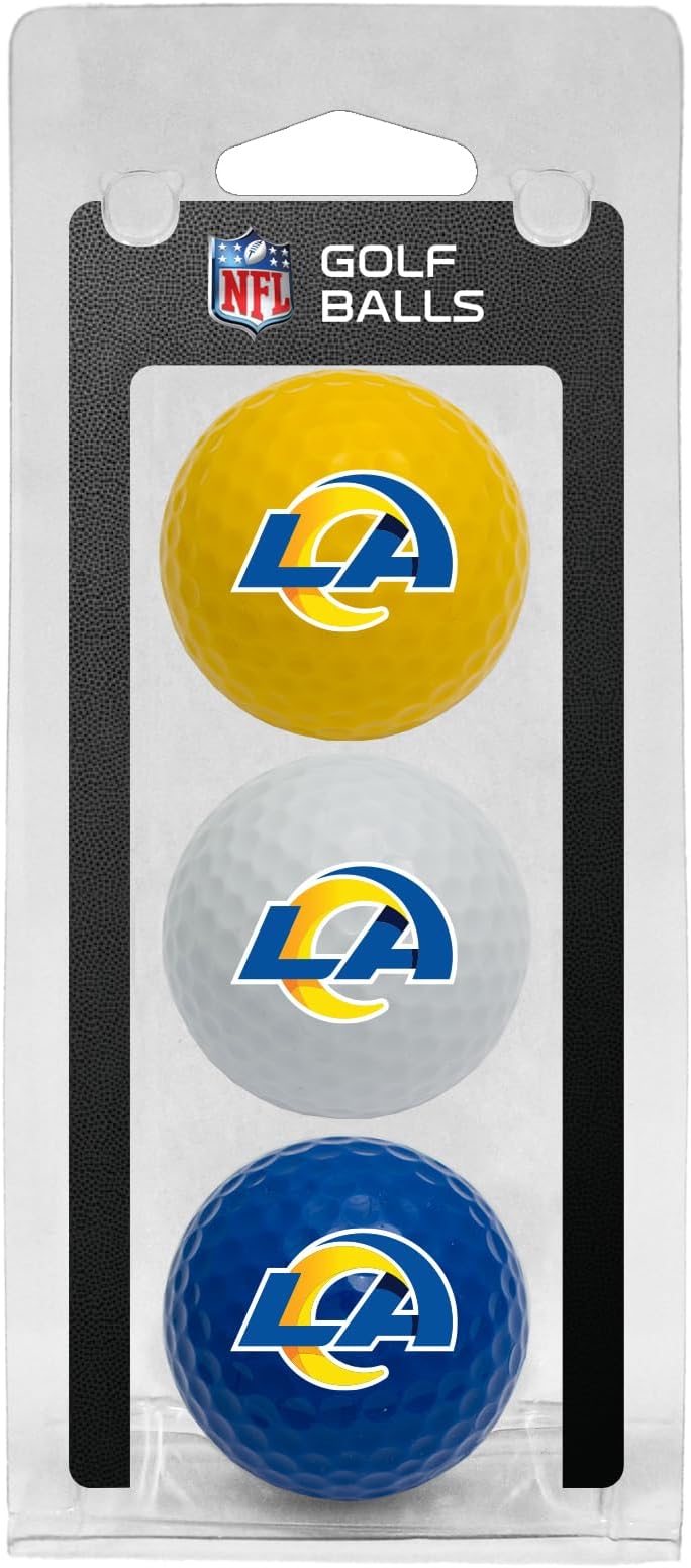 Team Golf NFL Cleveland Browns 3 Golf Ball Pack Regulation Size Golf Balls, 3 Pack, Full Color Durable Team Imprint