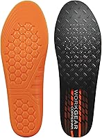 Copper Fit Pro Grade Work Insoles for Men 8-13: Anti-Fatigue, Anti-Shock Orthopedic Arch Support for Boots & Shoes
