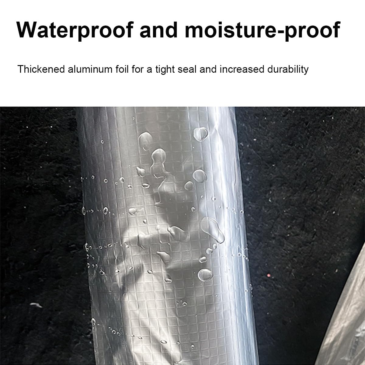 Tubo aislante de tuberías de espuma autoadhesiva, cubierta de tubería de papel de aluminio de 3/8 ", 4/7", 3/4 ", 1-1/5", 1 paquete(ID 3-1/2"xT 1-1/5")
