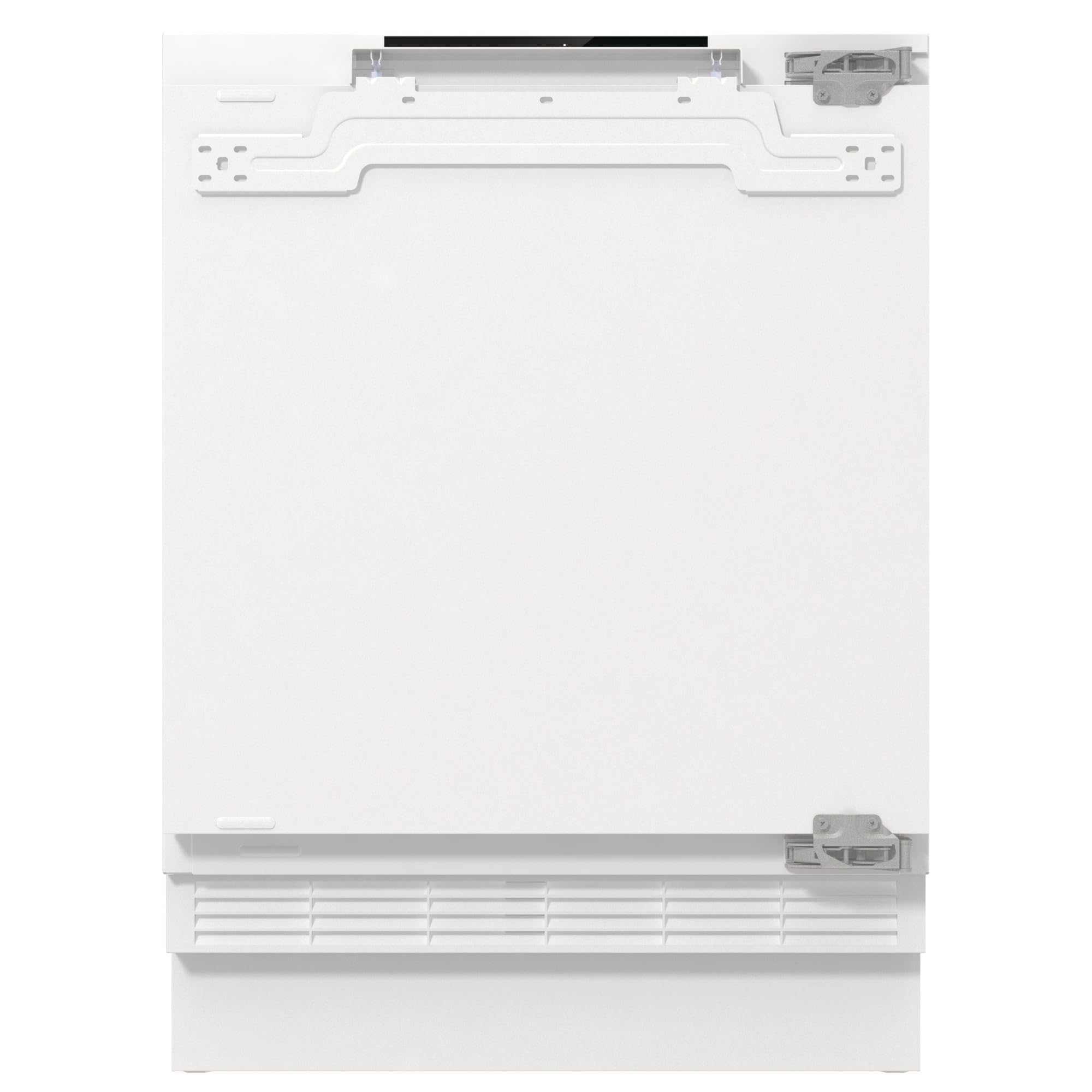 Gorenje RBIU609EA1 Unterbau-Tischkühlschrank,82cm Nische, 60cm Breite mit Gefrierfach, Festtürscharnier, 121 L(104 plus 17L), SuperCool, Digitale Display, BxHxT: 59,5×81,8×54,5 cm,Weiß