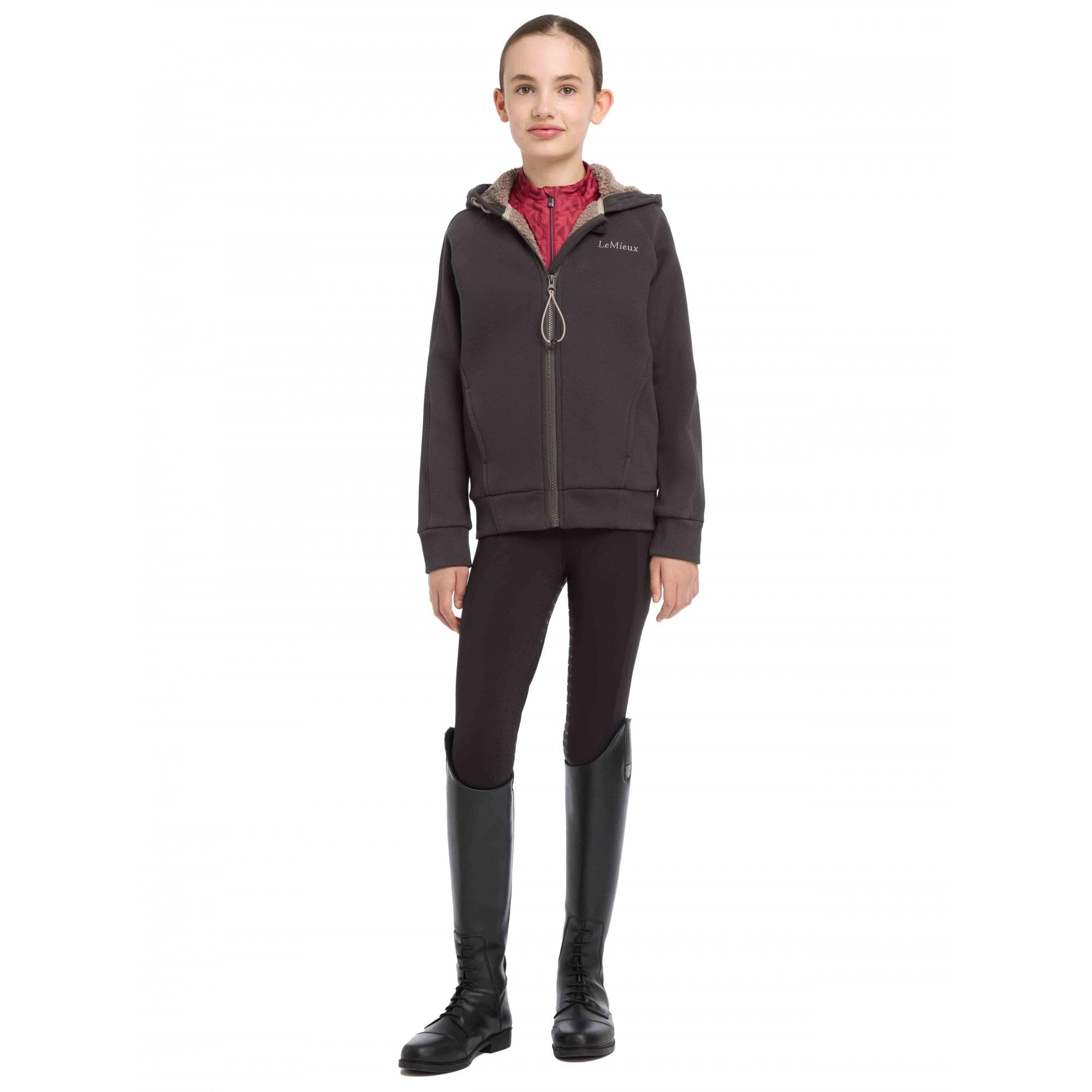 LeMieux Bluza dziecięca z podszewką Young Rider Hollie - Cinder