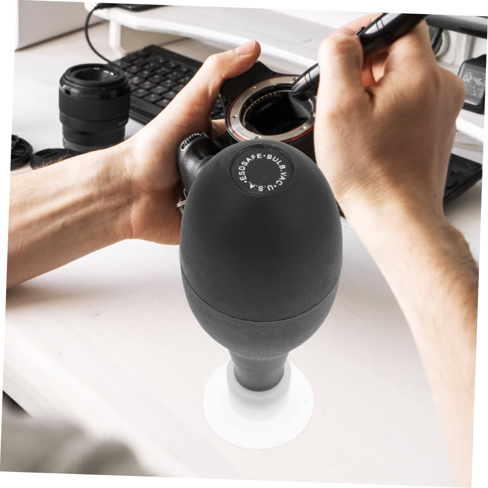 jojofuny 5stücke Lens Silikon-Vakuum-saugstift Für Schonende Reinigung Von Linsen Und Objektiven Tragbares Reparaturwerkzeug Für Kameralinsen Und Brillen