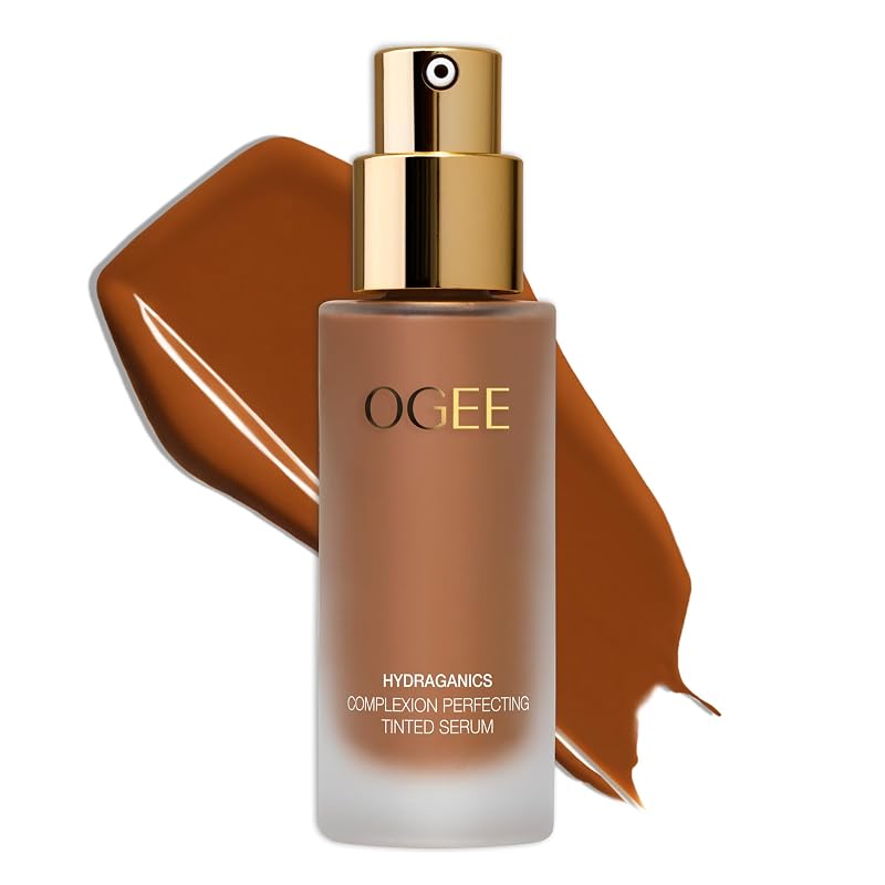 Base líquida com cor Ogee Complexion Perfecting – Chestnut 13.75W
