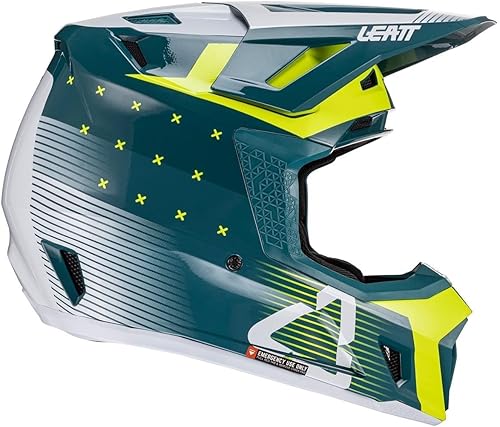 Miniatura 4 de Leatt Helmet Kit Moto 7.5 V24 Acid Fuel #XS 53-54cm