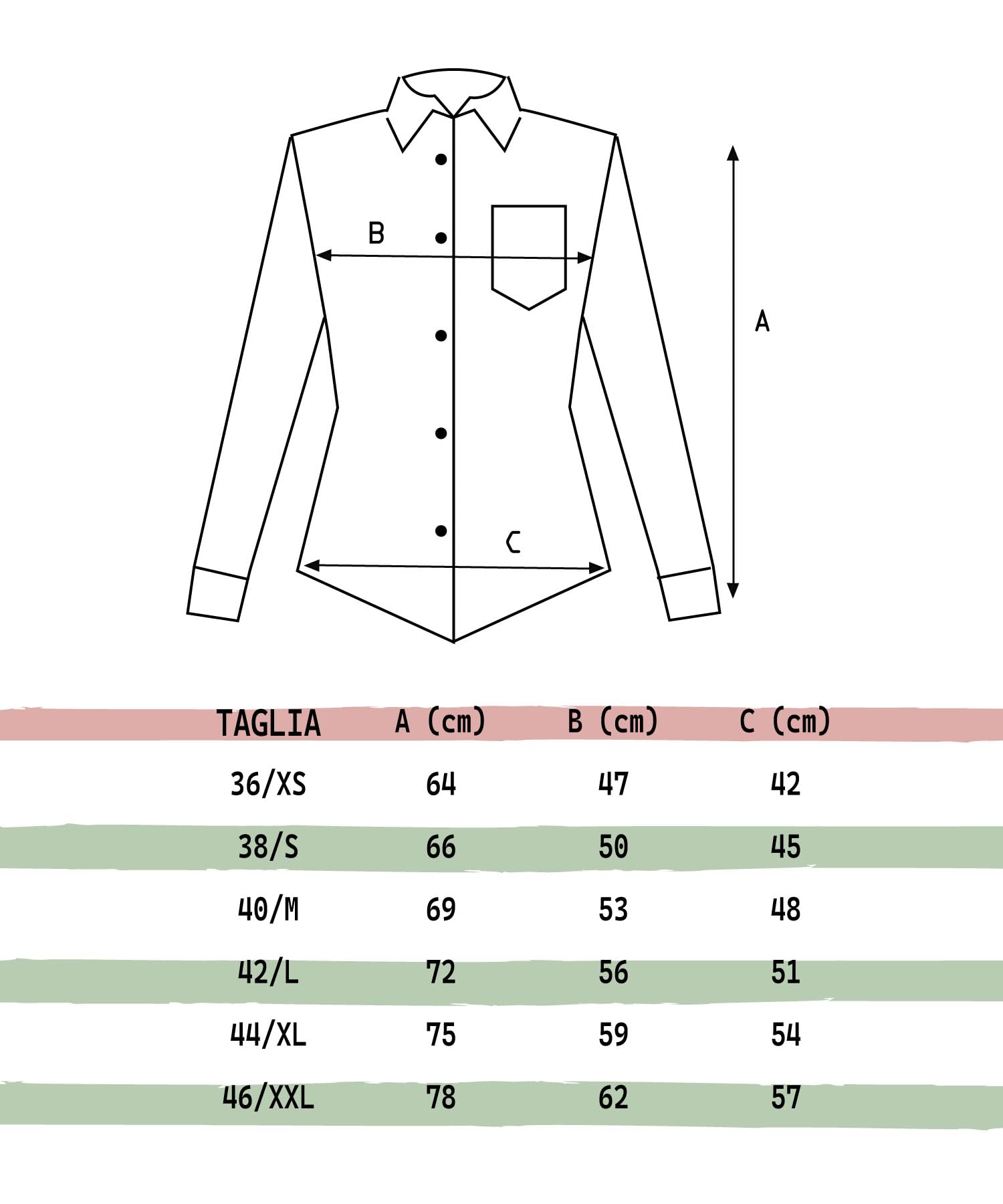 fratelliditalia.org Kit Divisa Reception Hotel per Donna con Camicia Manica Lunga in Cotone e Pantalone Made in Italy
